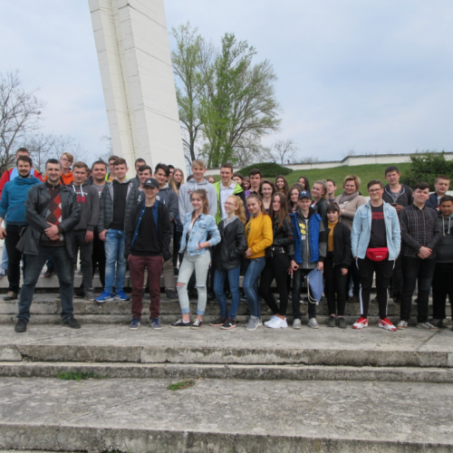 Tanulmányúton vett részt a 9. évfolyam